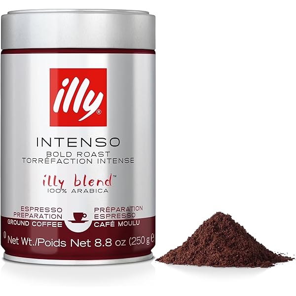 Amazon | イリー/illy エスプレッソ粉 ダークロースト 250g 6個(6缶